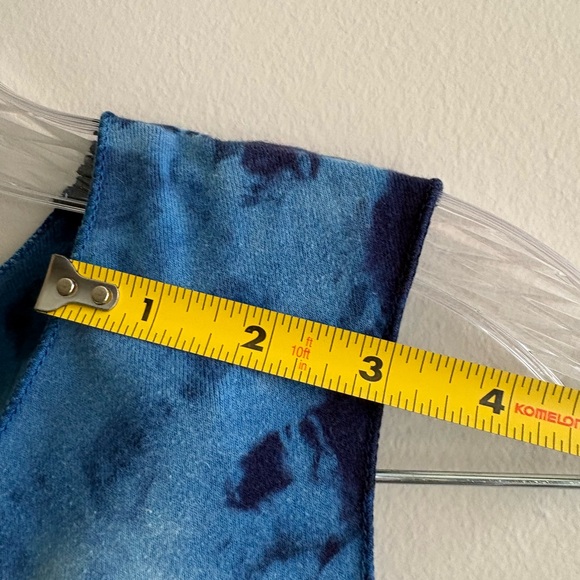 Harley-Davidson Blue Tie-Dye Rose Graphic Tank - Picture 7 of 7